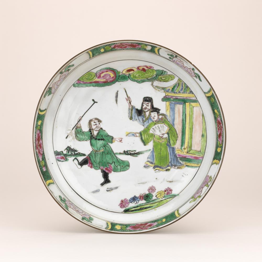 图片[1]-saucer; dish BM-Franks.499.+-China Archive